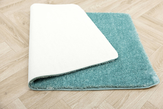 Dywanik Łazienkowy Antypoślizgowy Malmo Niebieski Turkus
