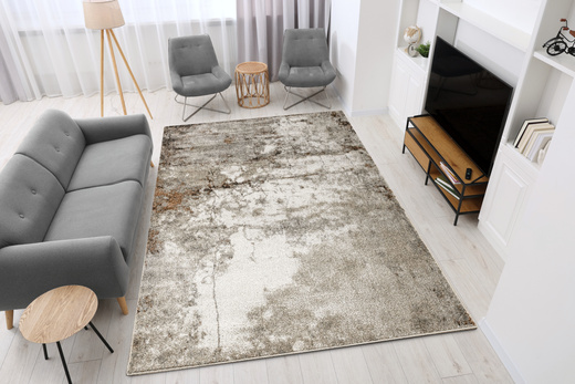 Dywan Ponte N839A l.grey/beige Szary Brąz Tynk