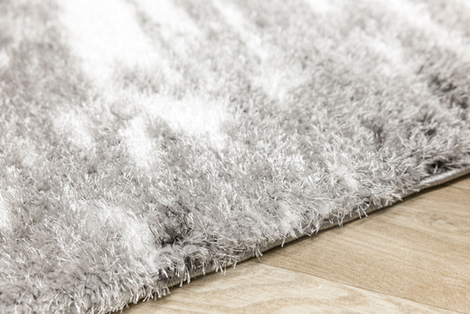 Dywan Shaggy Puffy P387 grey/antracite Szary Beton Abstrakcja