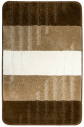 Dywanik Łazienkowy Vic Beige Beż Brąz Paski