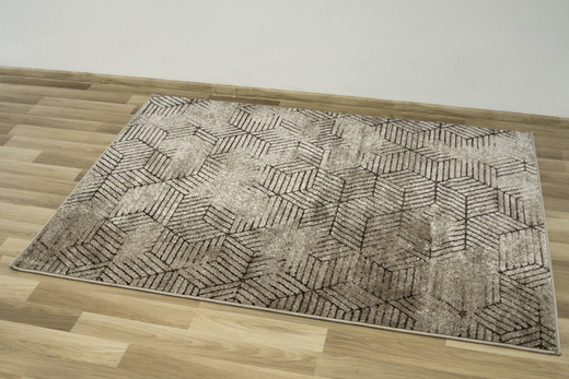 Dywan Mira 24036/120 Cubes Beż Brąz