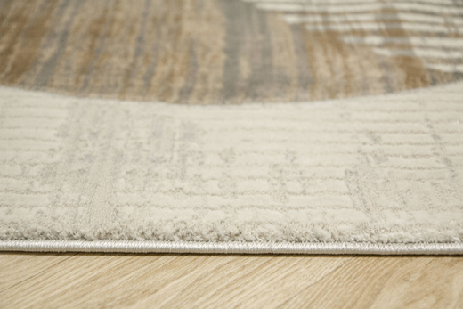 Dywan Verano H538A cream/l.beige Beż Krem Szary Okręgi