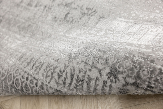 Dywan Nantes NT210G Grey/Grey Szary Krem Ornament