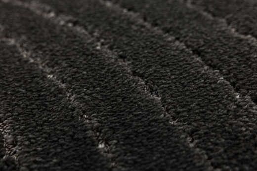 Dywanik Łazienkowy Antypoślizgowy Sara Dark Grey Ciemny Szary Fale