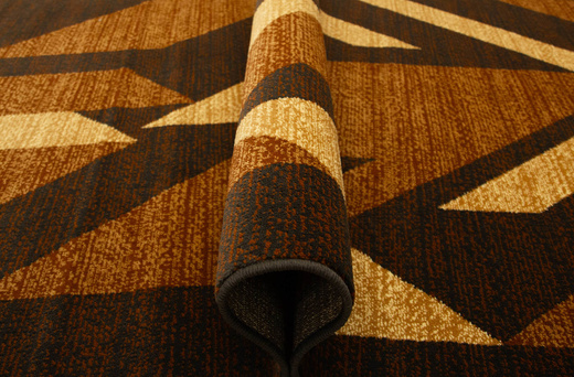 Dywan Agnella Standard Kanas Cynamon Beż Brąz Abstrakcja