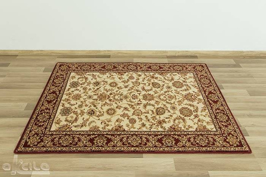 Wełniany Dywan Agnella Isfahan Anafi Bursztyn