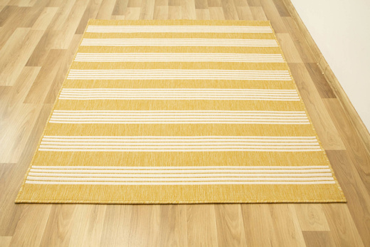 Dywan Dwustronny Sznurkowy Brussels 205617/10710 ochre musztardowy Outdoor