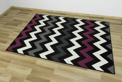 Dywan Luna Zygzak 503369/56945 fiolet