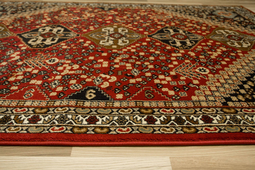 Dywan Ornamentowy Afgan E788A red/black Czerwony Czarny