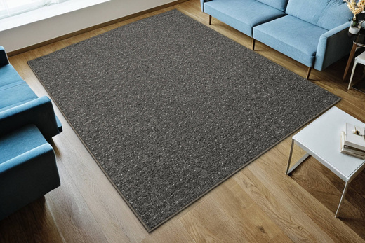 Dywan Pętelkowy Zembla 78 Szary Grafit Kratka