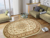 Owalny Dywan Super Rose D373A cream/cream Ornament Jasny Beż Krem