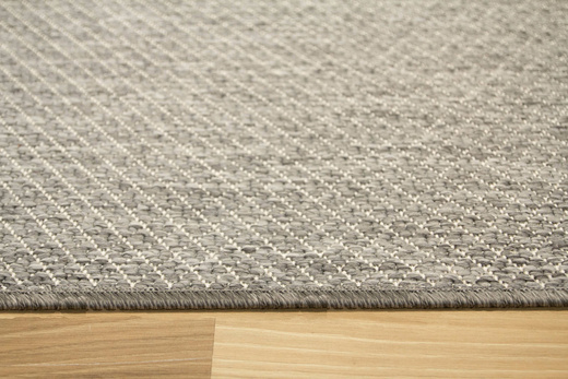 Dywan Dwustronny Sznurkowy Brussels 205668/10010 silver Outdoor