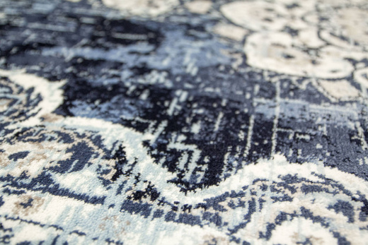 Dywan Victoria 7094A l.blue/cream Ornament Niebieski Krem