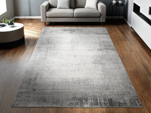 Dywan Nantes NT019G Grey/Grey Szary Krem Ornament Beton