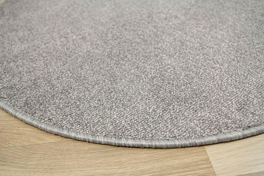 Okrągły Dywan Eternity 75 Stalowy Szary