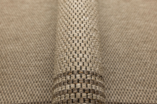 Chodnik Sznurkowy Antypoślizgowy Natura Loper 3412 Beż Brąz Paski szerokość 67 cm