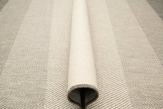 Dywan Dwustronny Sznurkowy Brussels 205248/10010 silver pasy Outdoor