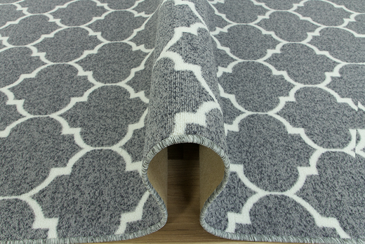 Dywan Clover 19 jasny szary koniczyna marokańska