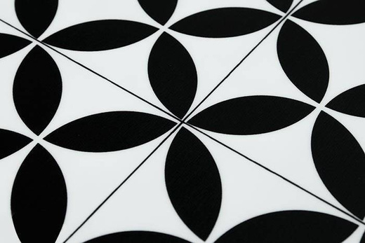 Wykładzina PCV Bubblegum Magali 096 czarna szerokość 2 m