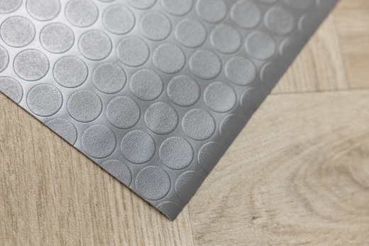 Wykładzina PCV Avtolin New Szary Kapsle Pastylki szerokość 2 m