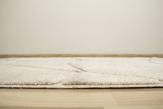 Dywan Shaggy Lula Soft IM87A Beige Romby Trójkąty Beż