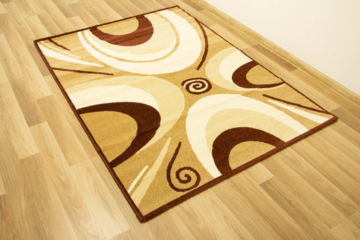 Dywan Nowoczesny Sapphire F09/12 Beż Krem Brąz