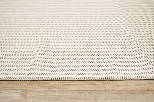 Dywanik Chodniczek Lea Paski Czarny 506119 Bawełna Juta