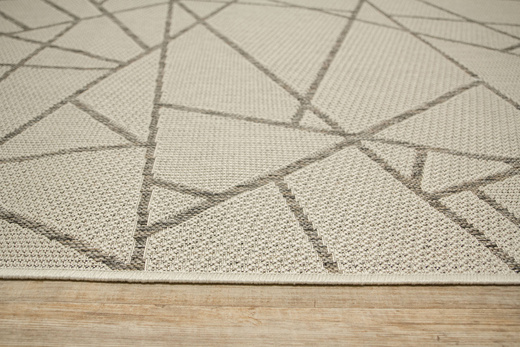 Zewnętrzny Dywan Sznurkowy Jeans 19217/P19 Geometryczny