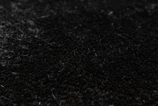 Dywan Okrągły Shaggy Antypoślizgowy Malmo Czarny