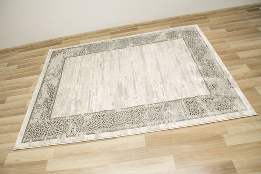 Dywan Garda P024B Gray Szary Krem Ornamentowy