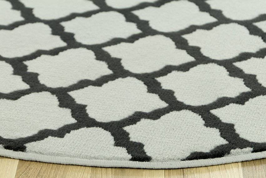 Okrągły Dywan Luna 503402/89942 koniczyna