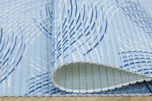 Mata Łazienkowa 88A Niebieski szerokość 65 cm