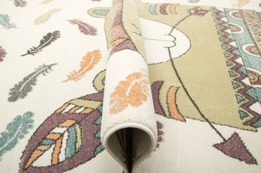 Dywan Dziecięcy Lima G760A cream/yellow Misio Indianin