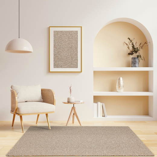 Dywan Pętelkowy Luton 91 Beż Krem Miedź Melanż