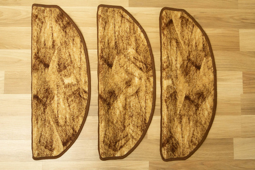 Nakładki półokrągłe Brush 17 Brąz