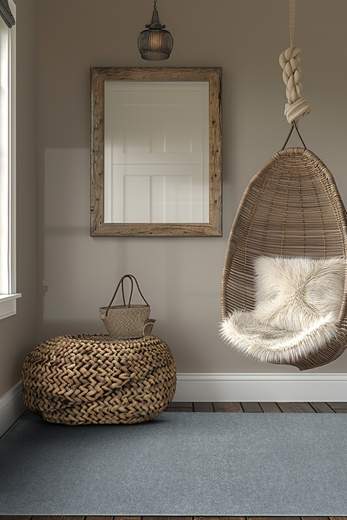 Dywan Brighton 275 Szary na filcu