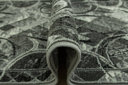 Chodnik Gold 336/18 szary szerokość 80 cm