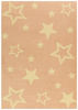 Dywan KIDS 533744/85822 gwiazdki pastelowy pudrowy róż