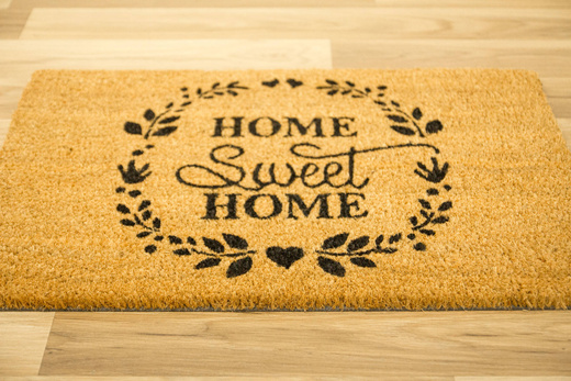 Antypoślizgowa Wycieraczka Kokosowa Retro Home Sweet