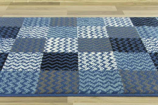 Chodnik luna 503568/94955 patchwork jeans szerokość 120 cm