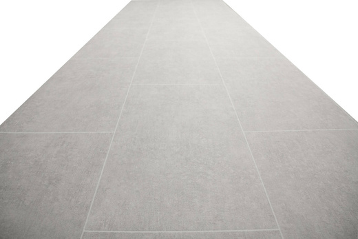 Wykładzina PCV Carbontex Alfas 594 Szare Płytki szerokość 1 m