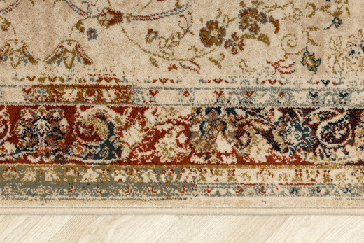 Wełniany Dywan Dywilan Omega Kordoba Koniak Ornament