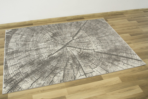 Dywan Versage 2642A grey/grey Szary Pień