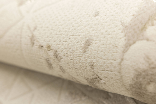 Chodnik Allora Plus B919A cream/cream Marmur Trójkąty Beż Krem Złoto szerokość 120 cm