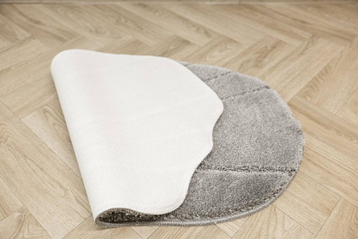 Dywanik Łazienkowy Antypoślizgowy Shell Grey Szary Muszelka