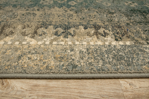 Dywan Wełniany Dywilan Polonia Ashan Light Blue Niebieski Beż