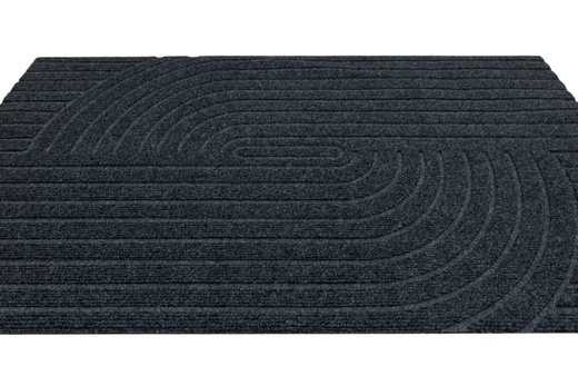 Wycieraczka Antypoślizgowa Tłoczona T-008 Grafit Geometria