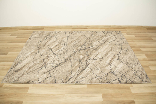 Dywan Aqua Marble 04 Beż Szary Marmur