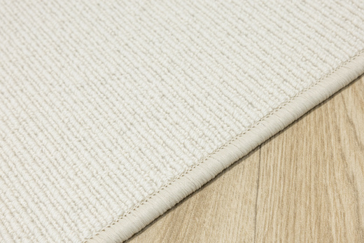 Wełniana Wykładzina Pętelkowa Avondale 70 Krem Prążkowana szerokość 4 m