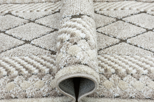 Chodnik Fashion 32009/120 Romby Krem Beż szerokość 80 cm